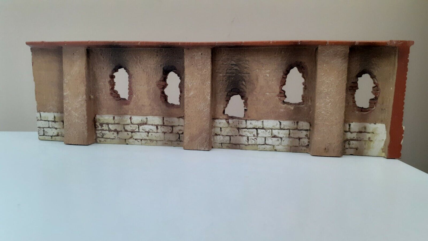 Jg miniatures hougoumont 3 walls Waterloo ww1 ww2  scene diarama 1:30 1:32 scbx