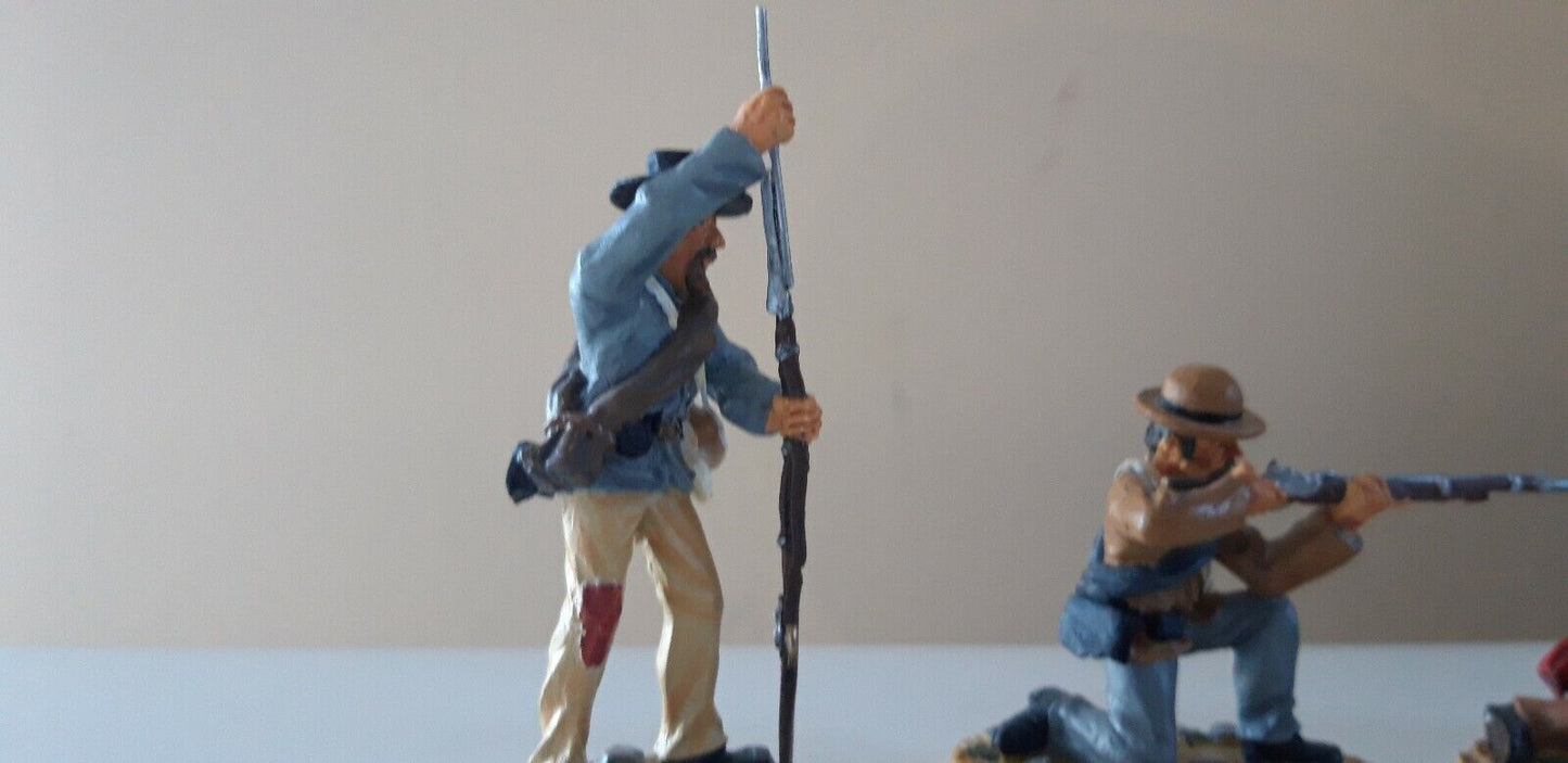 Britains 17430 acw confederate infantry 55th north Carolina boxed