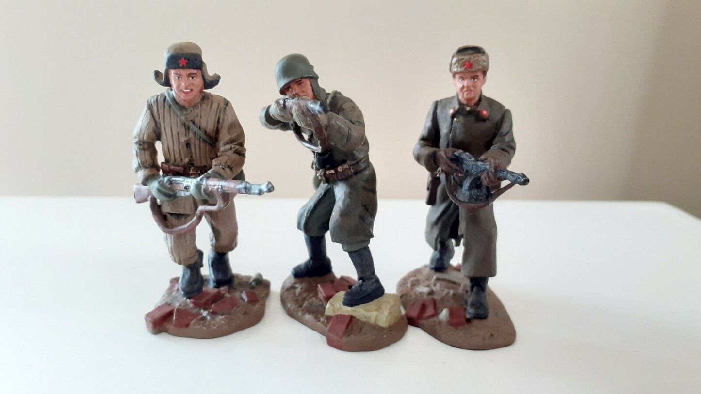 Britains 17389 ww2 d-day russian infantry stalingrad bulge winter boxed