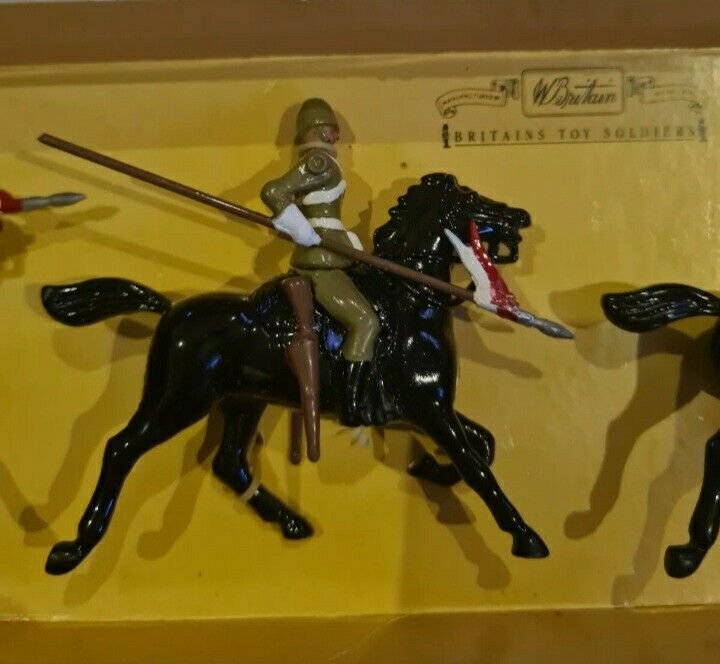 Britains 8807 empress India 21st Lancers cavalry 1990s 1:32 metal