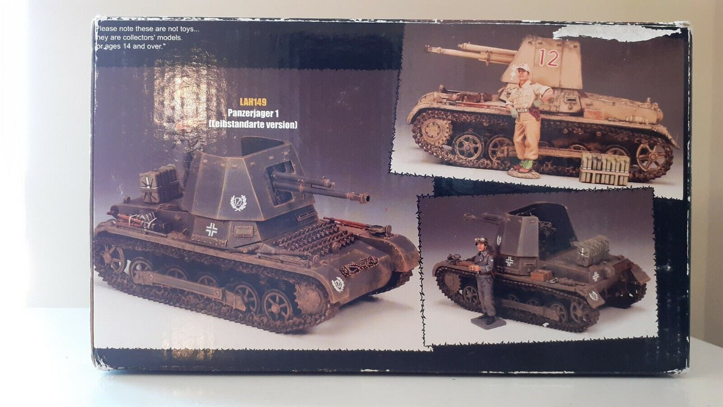 King and country ww2 German afrika korps panzer 1 panzerjager boxed 1:32 ak084