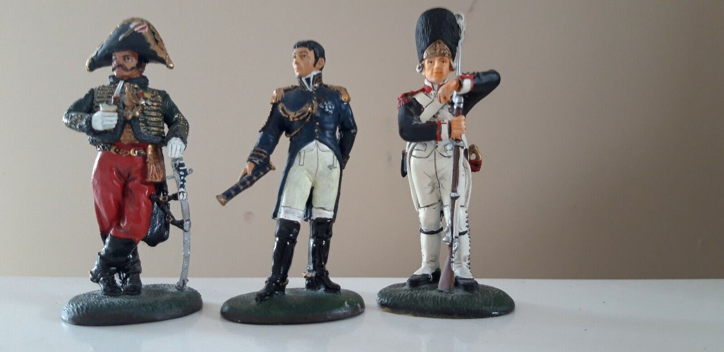 Del prado napoleonic wars waterloo 1:32 French generals cavalry