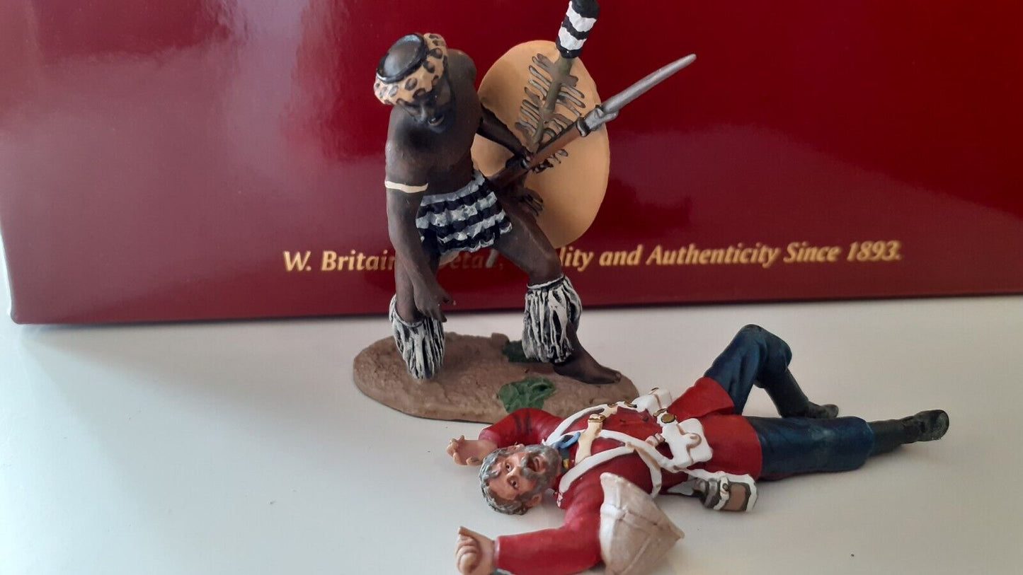 Britains 20151 Zulu wars 24th foot 1:32 metal search for ammo limited boxed wdb 2407