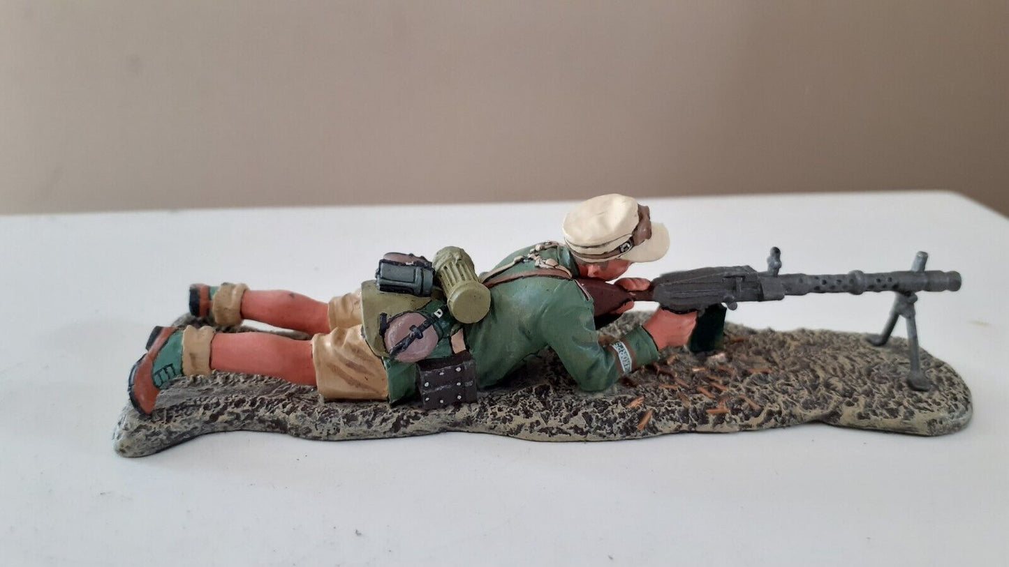 king and country ak55 ak055 ww2 german afrika korps mg42 1:30 metal boxed 2009