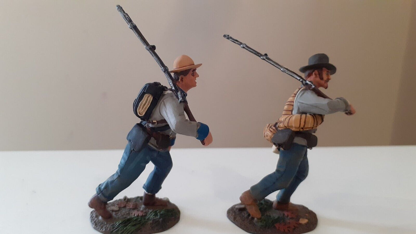 Britains 31008 acw confederate marching set  1:32 boxed