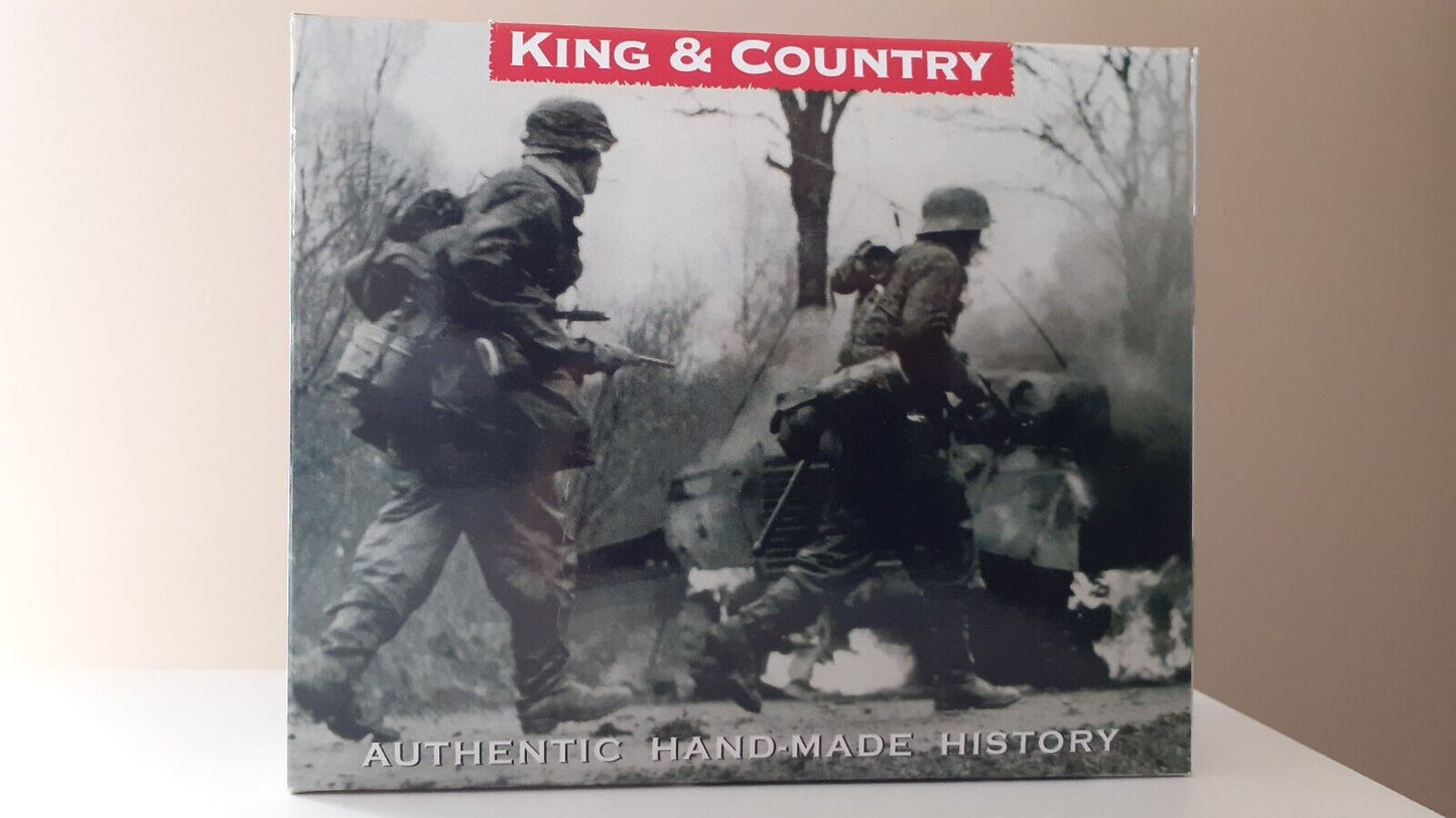 king and country ak55 ak055 ww2 german afrika korps mg42 1:30 metal boxed 2009