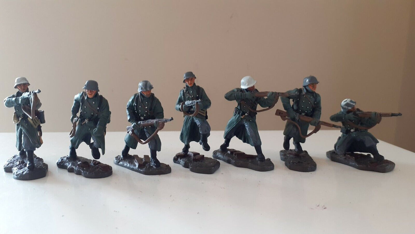 Britains 17601 large german infantry squad ww2 stalingrad 1:32 metal boxed 2005