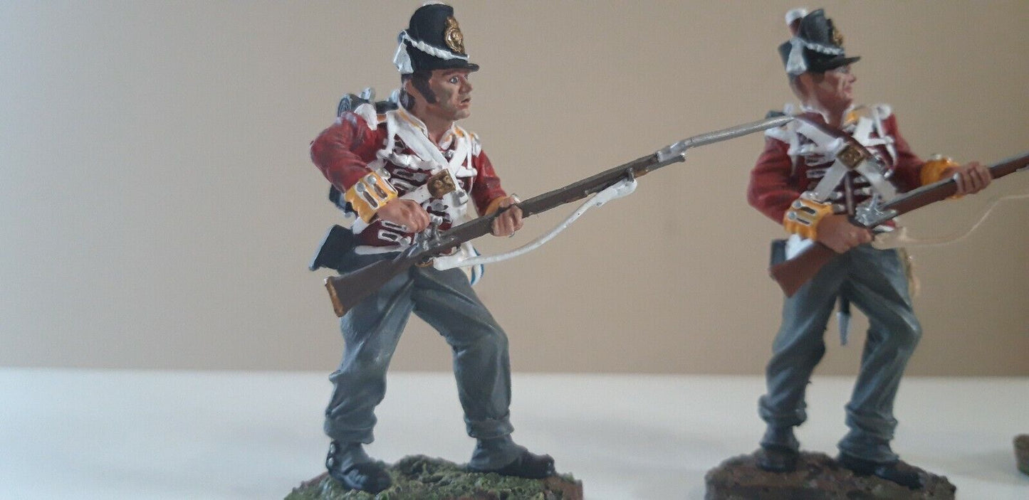 The collectors showcase waterloo napoleonic British cs00312  1:30 metal