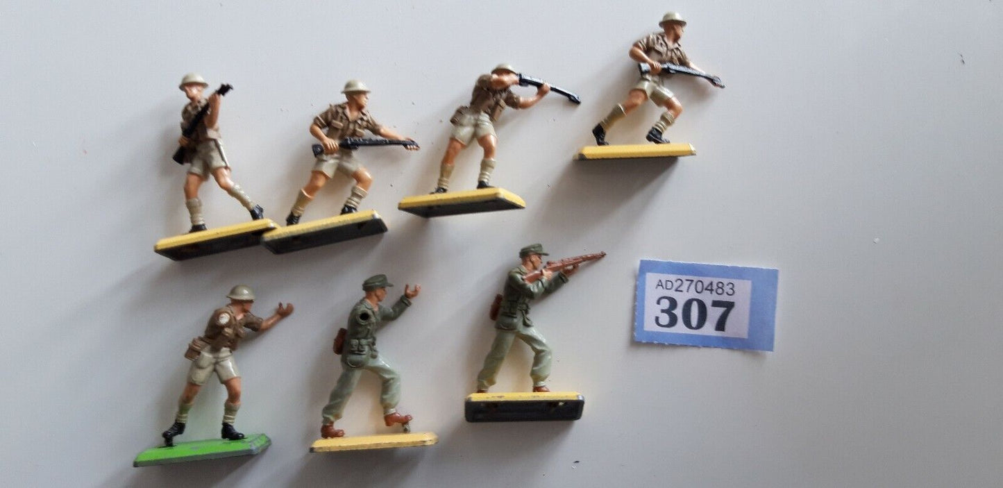 Britains deetail ww2 german afrika korps British 8th army 1970s  1:32