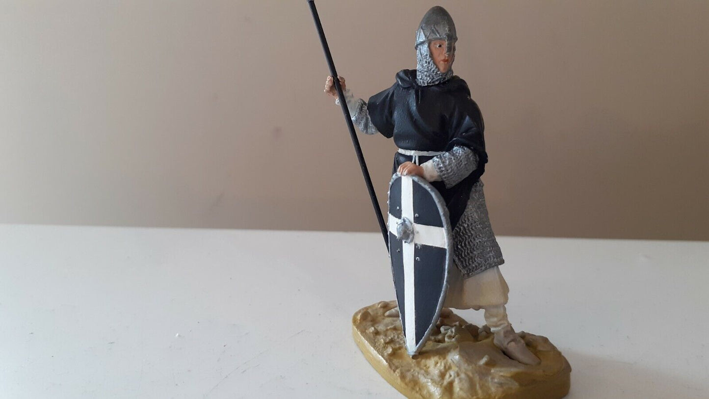 Spb crusaders hospitaller templar knight medieval 1:30 metal no box wk1