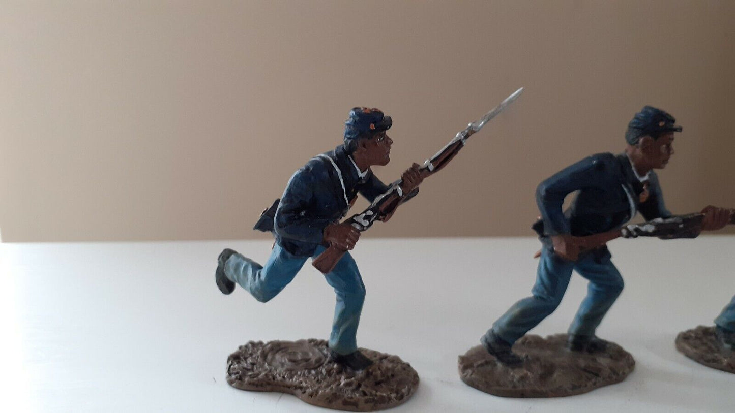 Britains 17375 acw union 54th Massachusetts infantry  boxed 1:32