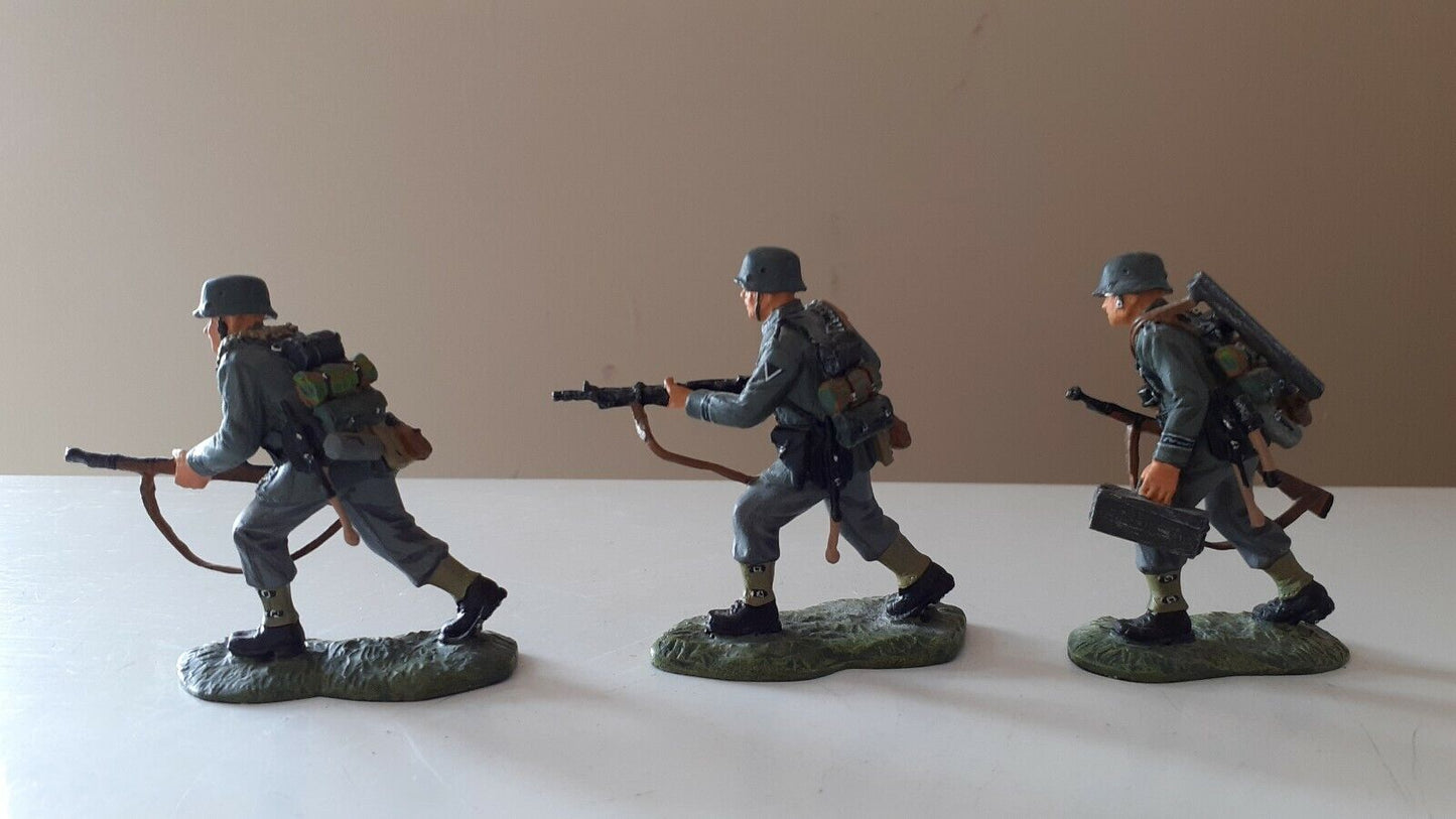 Britains 17495 ww2 d-day german support team boxed