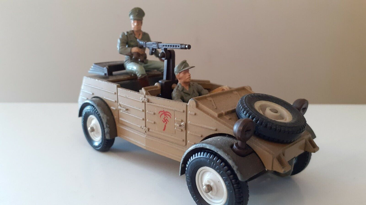 Britains deetail ww2 German afrika korps rommel 1970s 1:32  b1 white wheels