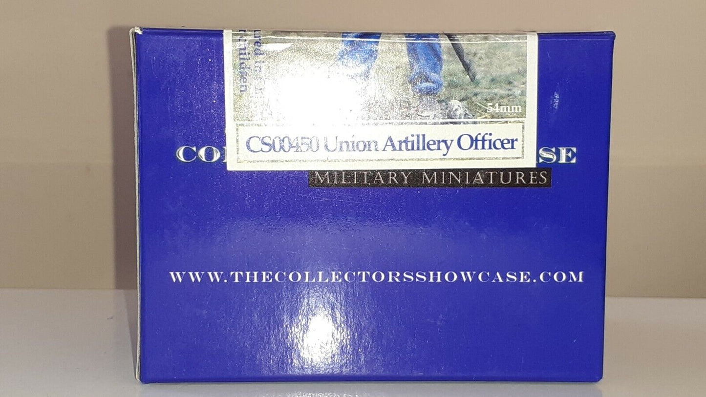 Collectors showcase officer acw union American civil war boxed 1:30  cw96 wb