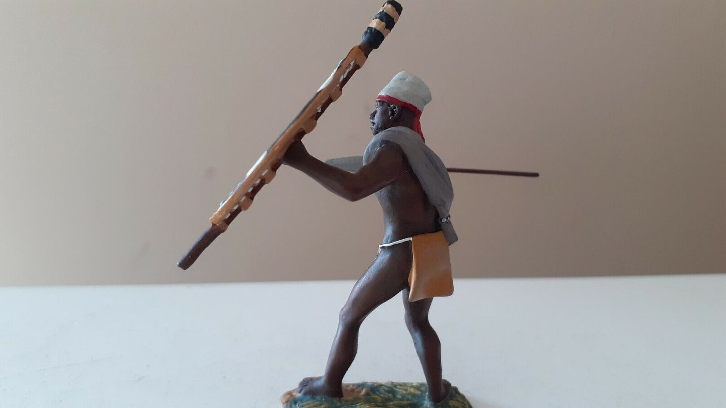 Britains 20134 Zulu wars natal native contingent assegai 1:32 metal boxed b8