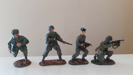 Britains ww2 German infantry paras Normandy d-day 1:32