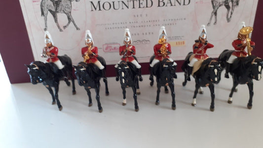 Britains limited edition life guards mounted band 1995  5295