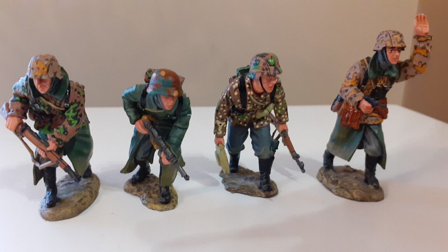 king and country wss48 wss048 ww2 german advancing 1:30 metal boxed 2003