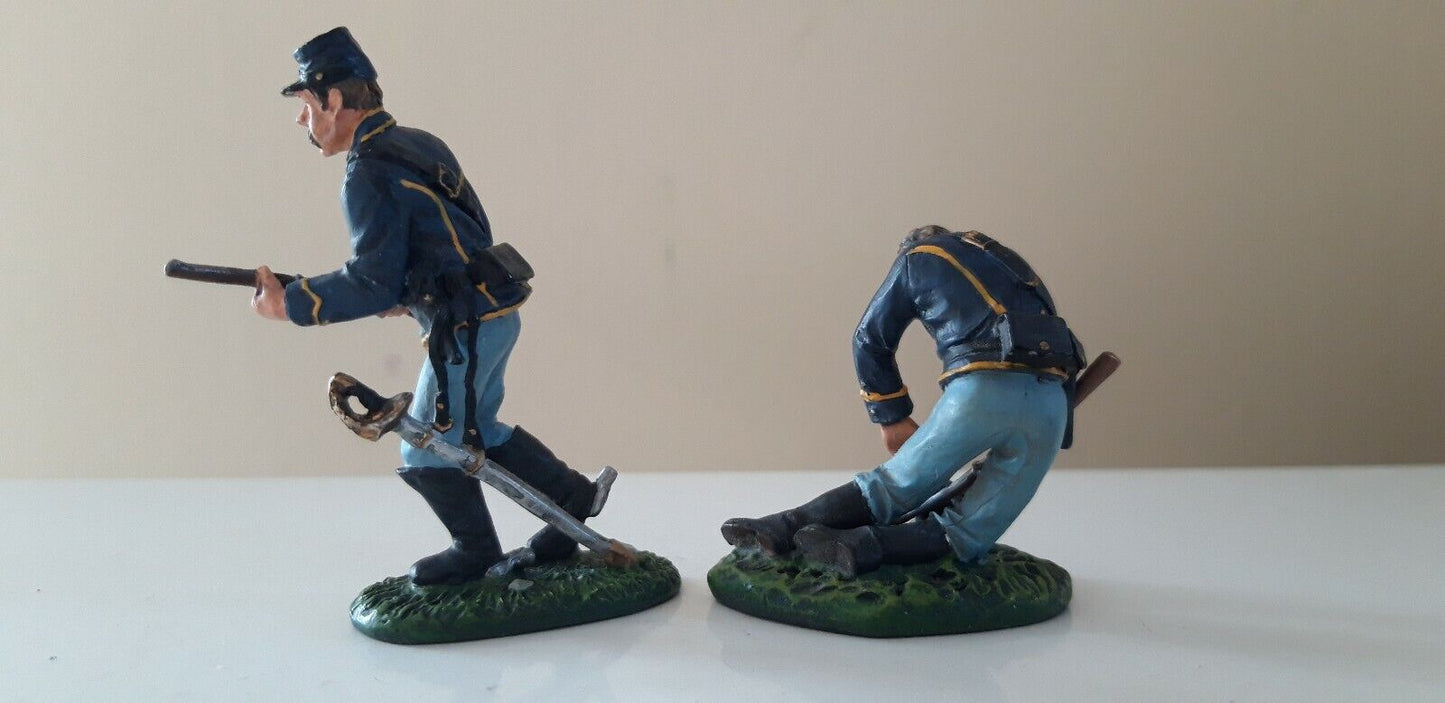 Britains acw union infantry dismounted cavalry