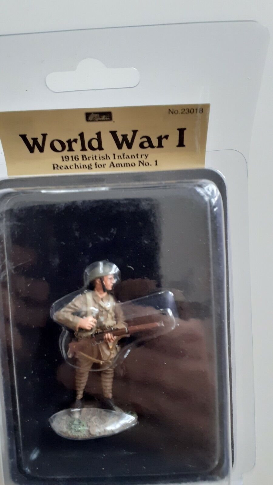 Britains ww1 23018 british infantry metal boxed b6