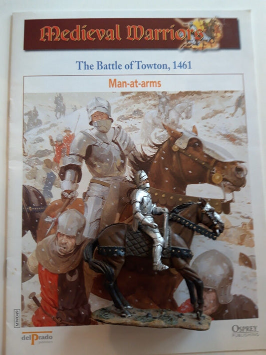 Del prado medieval warriors England man at arms 15th 1:30 cavalry 49 missin axe