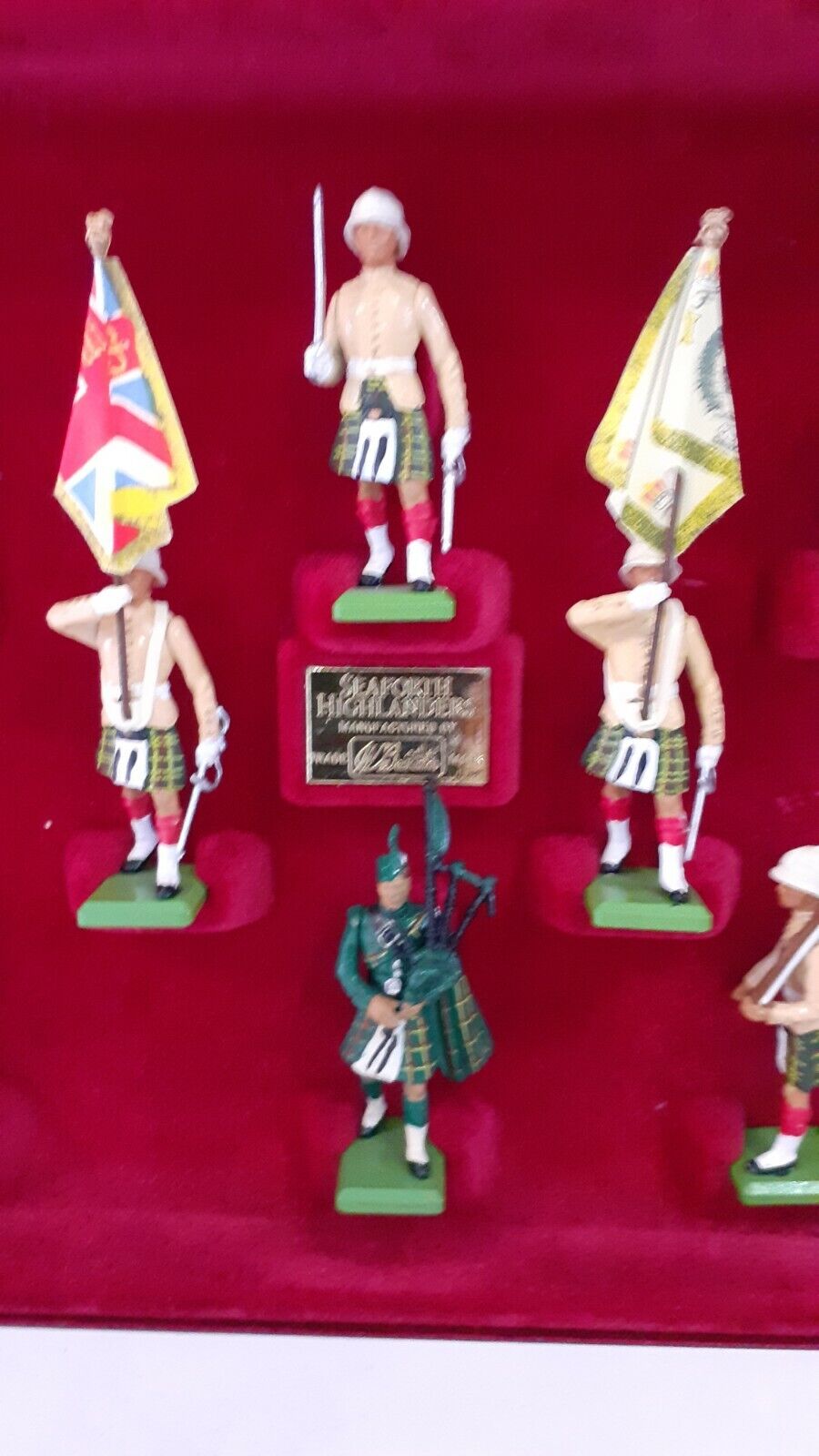 Britains 5188 limited edition seaforth Highlanders made in 1988.