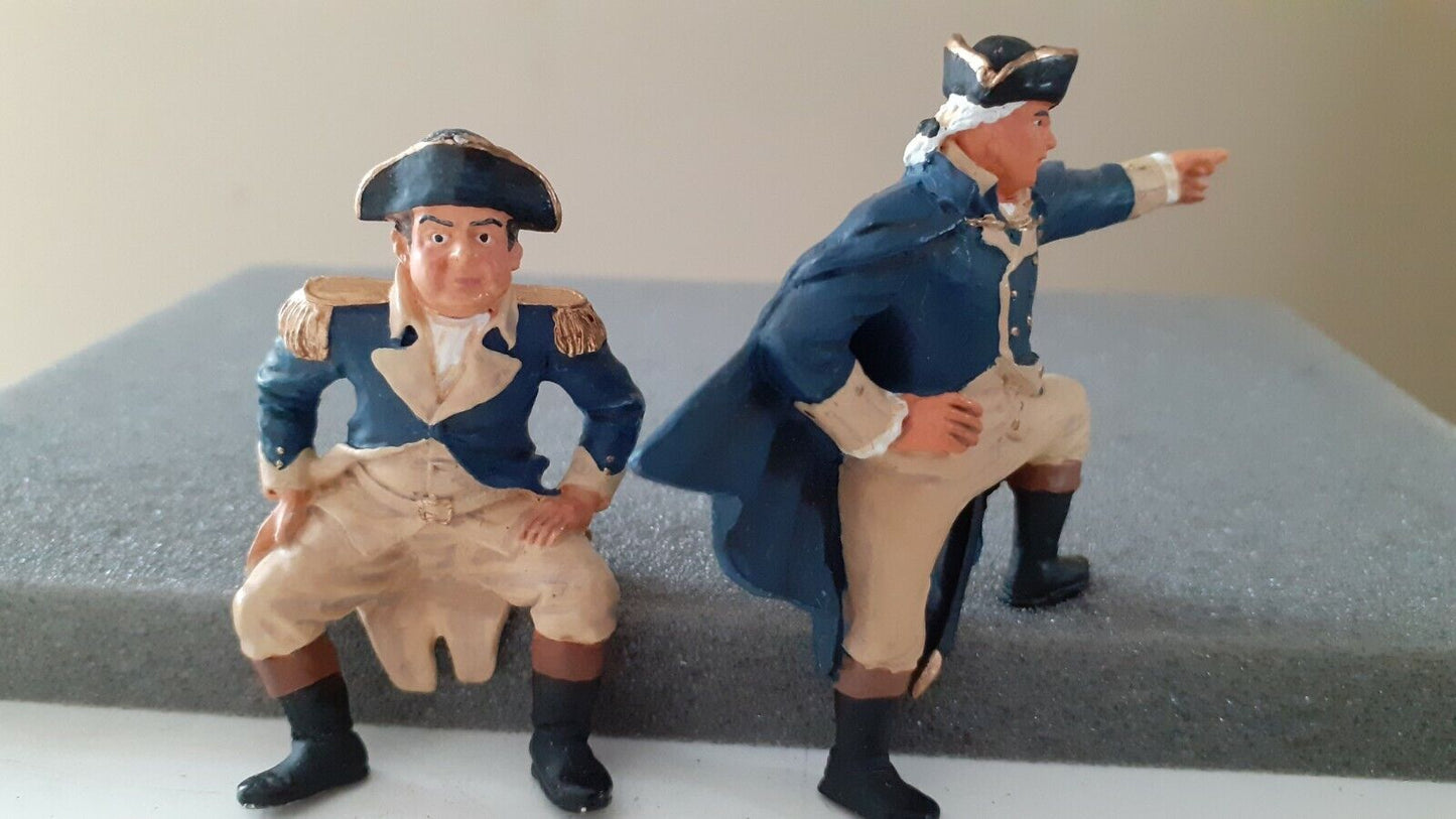Britains add on to 17229 boat 17282 Washington crossing Delaware 2 figures awi