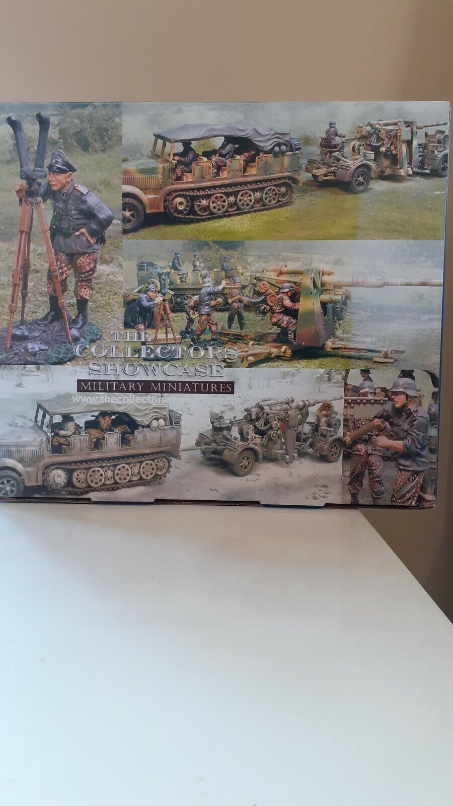 The collectors showcase ww2  German 88mm flak 37 crew boxed cs00513 1:30