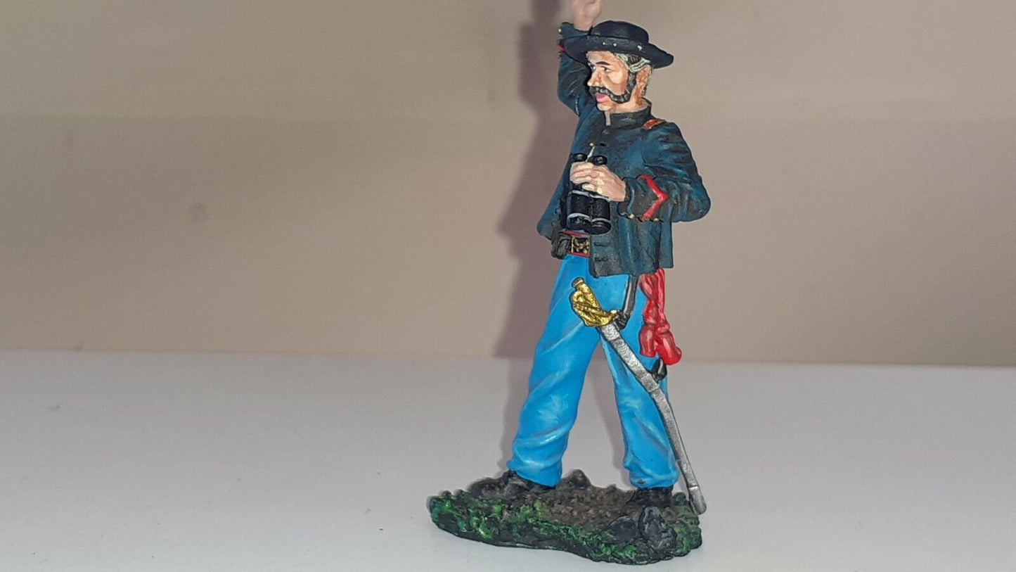 Collectors showcase officer acw union American civil war boxed 1:30  cw96 wb
