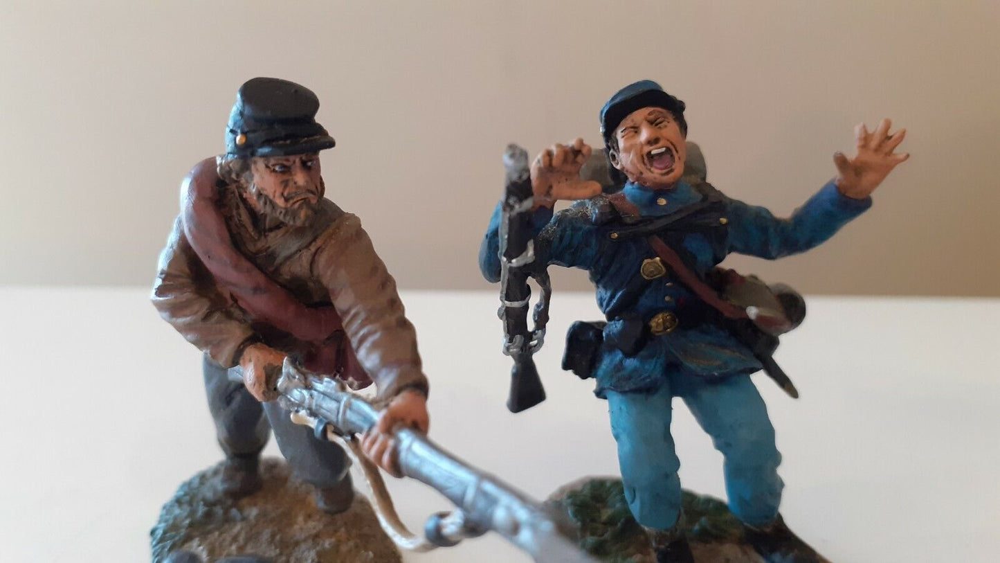 conte 57175 union confederate hand to hand metal boxed infantry 1:32