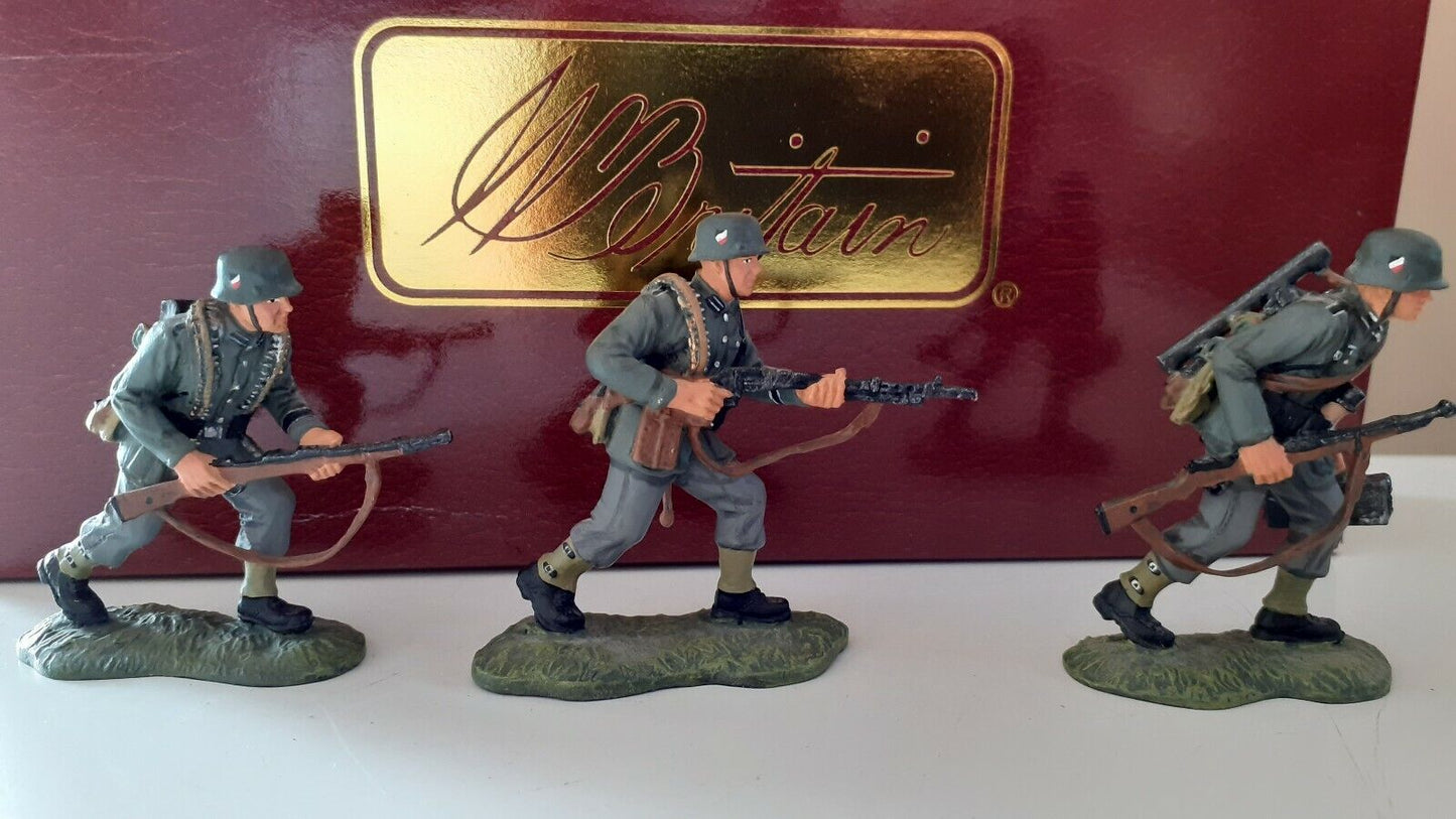 Britains 17495 ww2 d-day german support team boxed