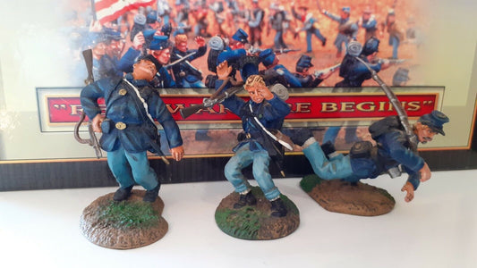 conte 57108 union casualties metal boxed infantry 1:32