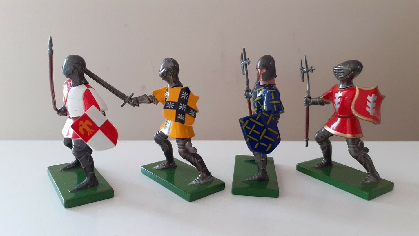 Britains knights agincourt tournament 4 knights no box