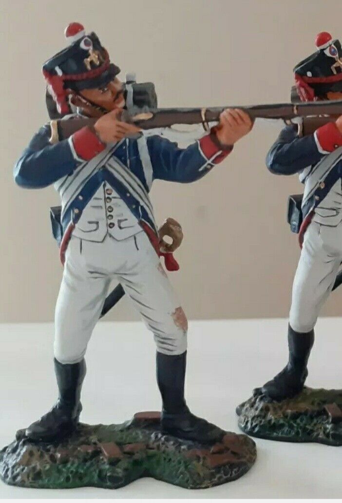 Patriot King and country Waterloo Napoleonic french 1 fig  no box 1:30