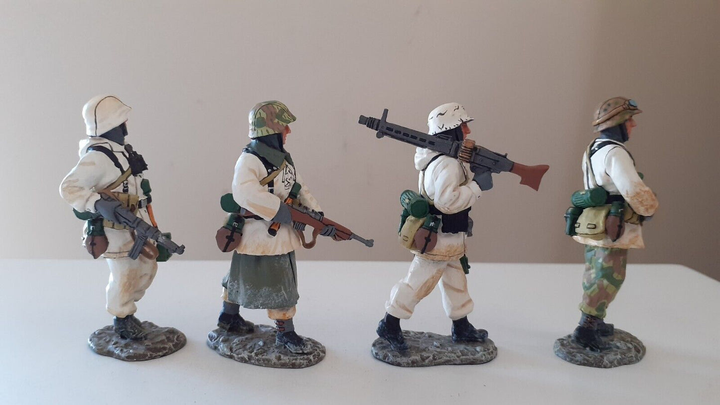 king and country bbg2 bbg02 ww2 german waffen mg42 winter 1:30 metal boxed 2003