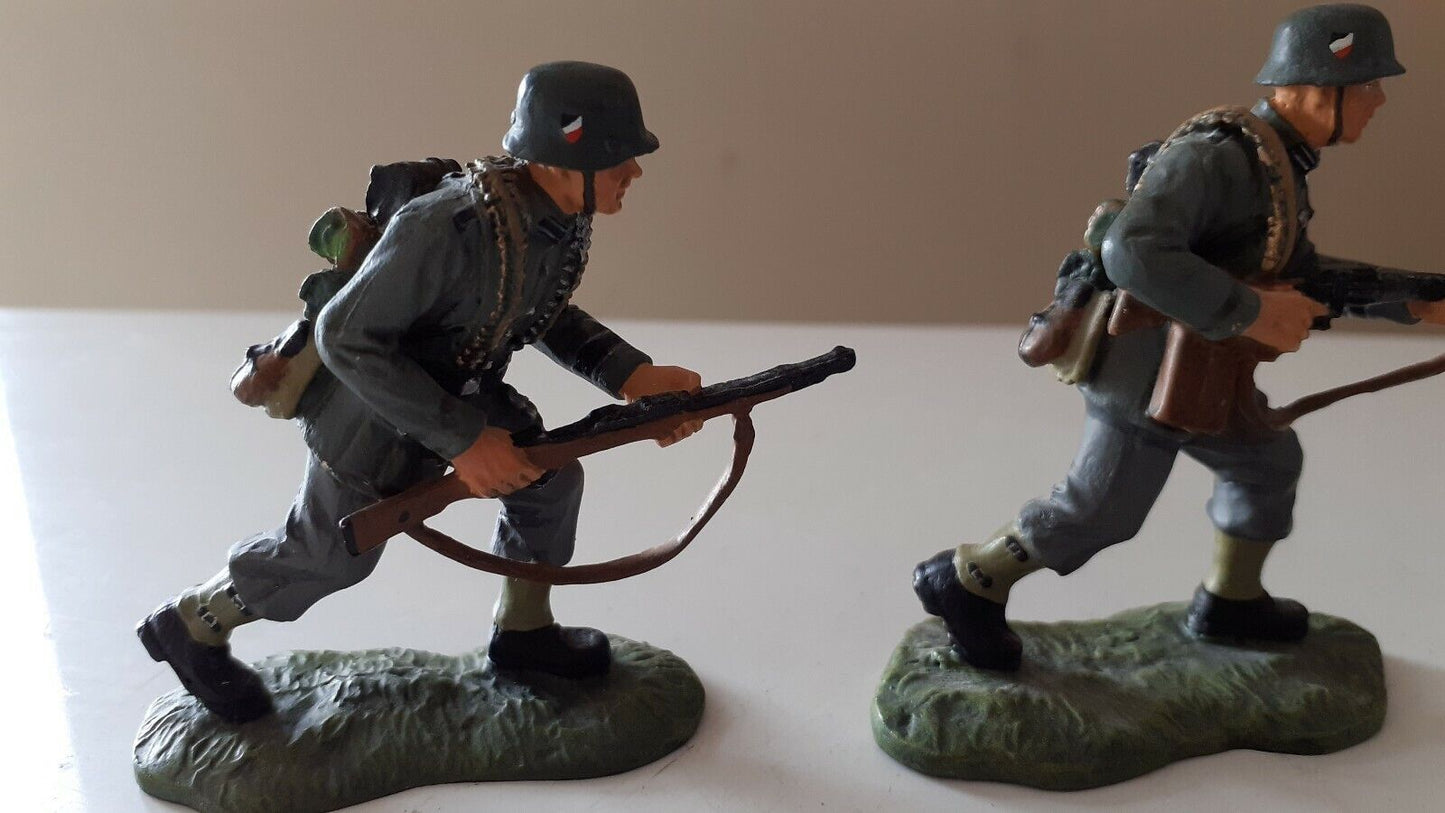 Britains 17495 ww2 d-day german support team boxed