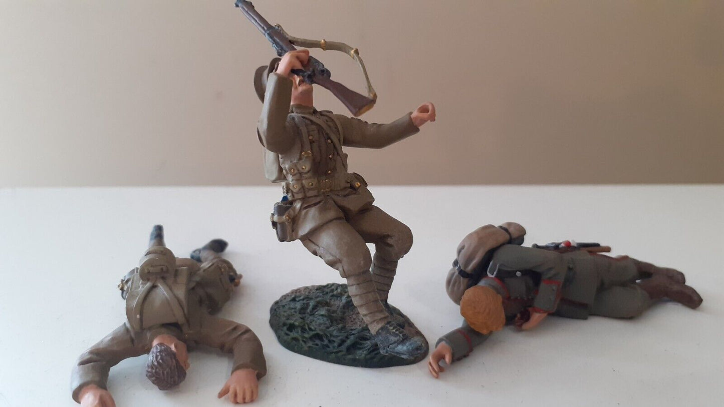 Britains metal ww1 british german 17914 casualties wounded 1:32 no box dc