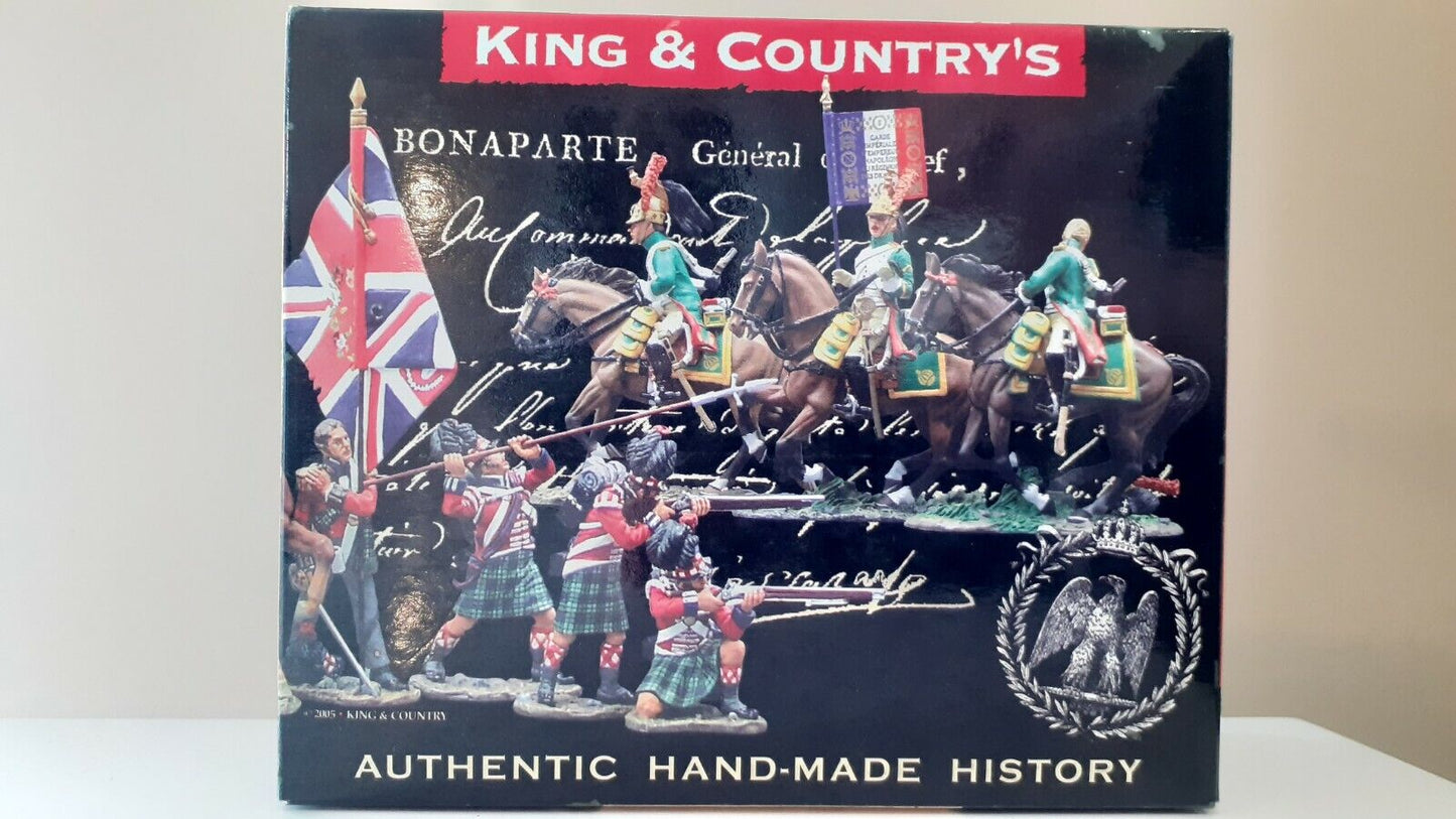 King and country horse artillery Napoleonic  mounted boxed 1:30 wrdb na096 na96