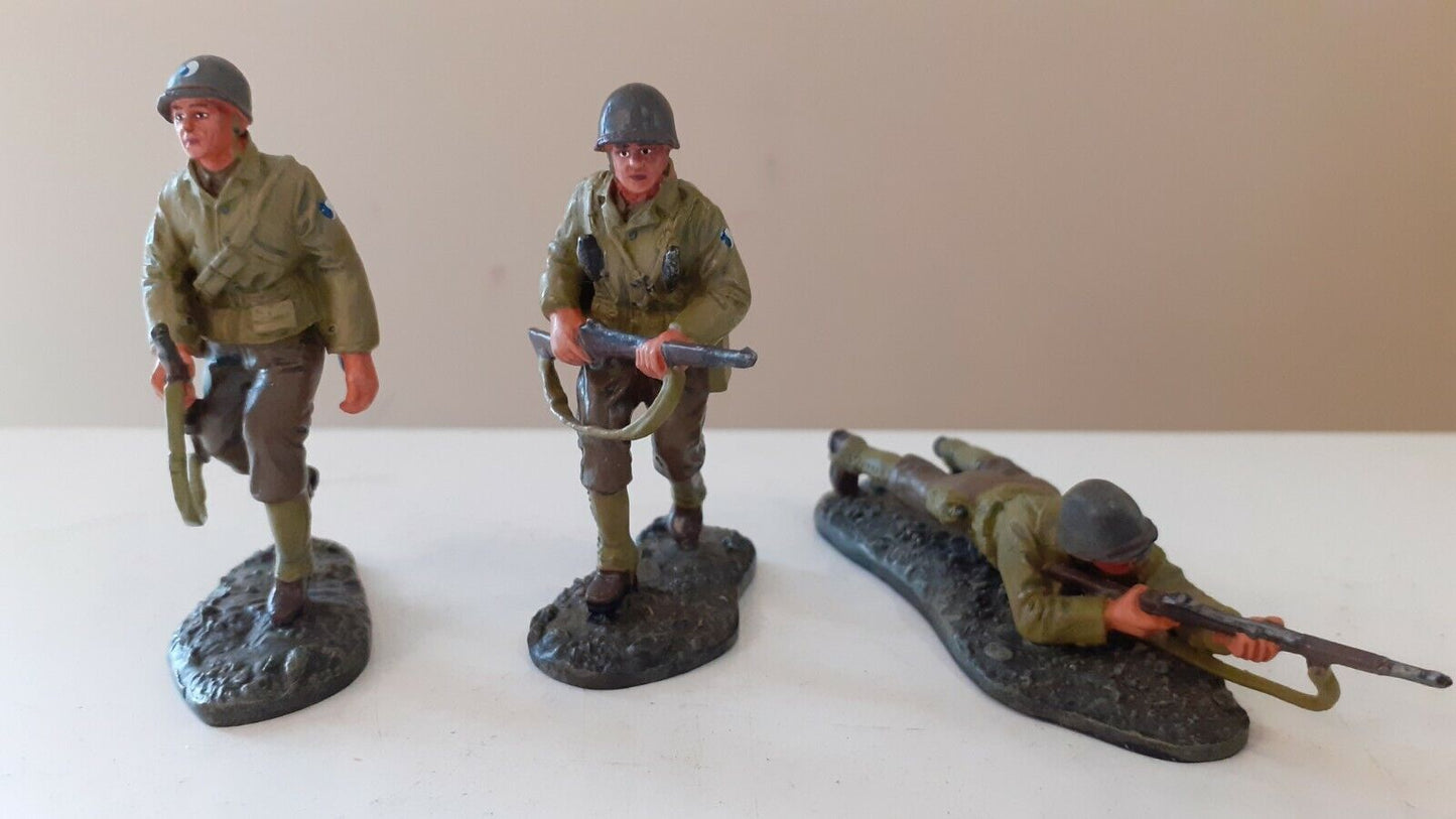 Britains 17589 ww2 us infantry d-day 1:32 2005