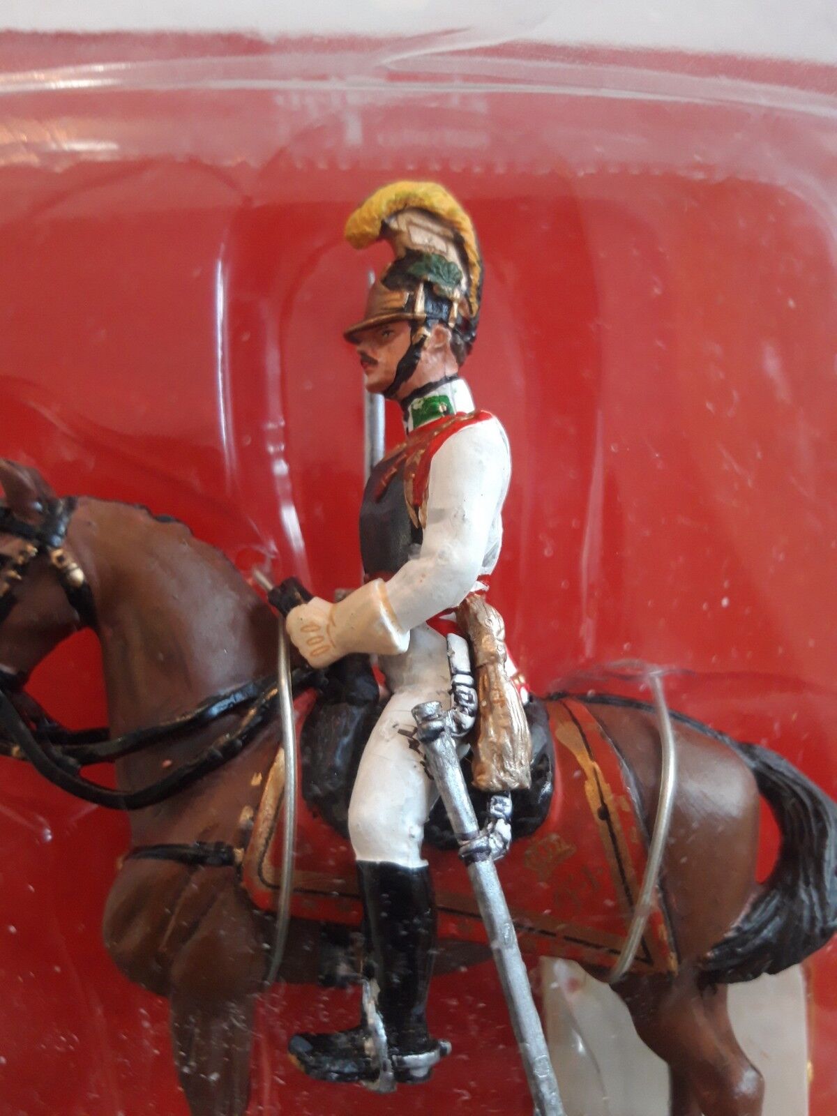 Del prado napoleonic war waterloo 1:32 cavalry austrian cuirassiers 73 74