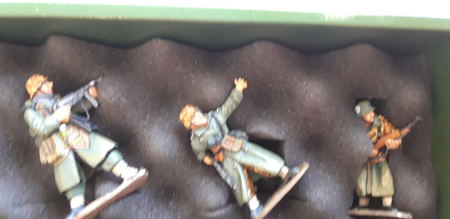 king and country wss11 ww2 German army ambush group 1:32 metal