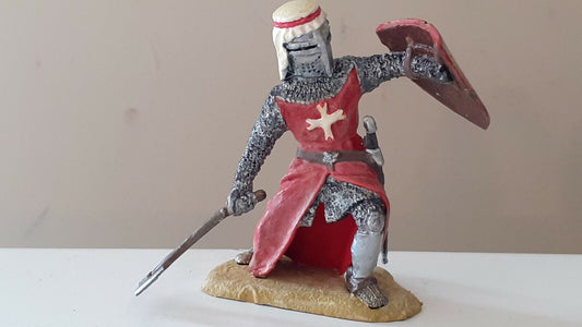 Spb crusaders hospitaller medieval knight 1:30 metal no box wk2