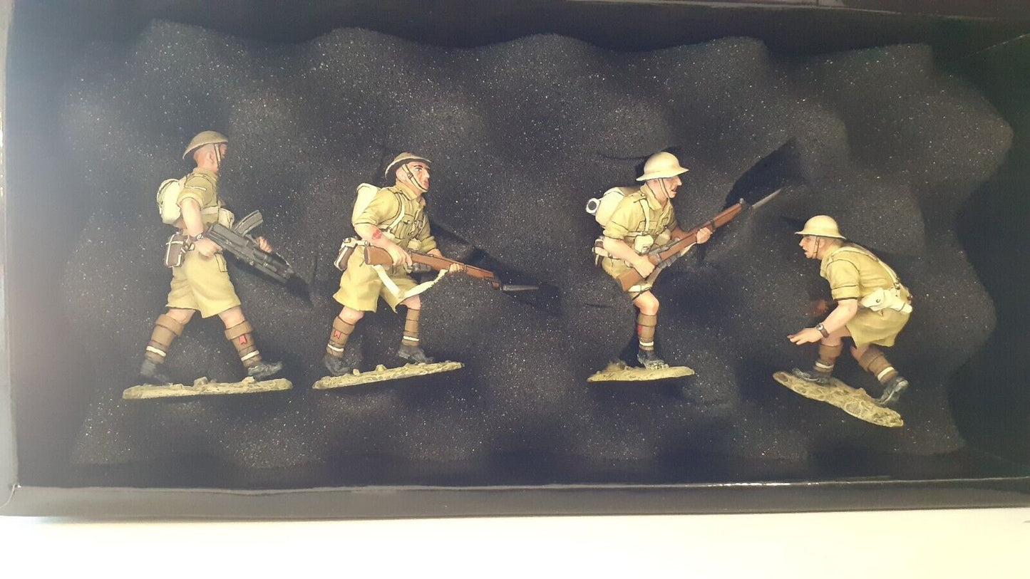 king and country ea09 ea009 ww2 8th army desert rats 1:30 metal boxed 2006