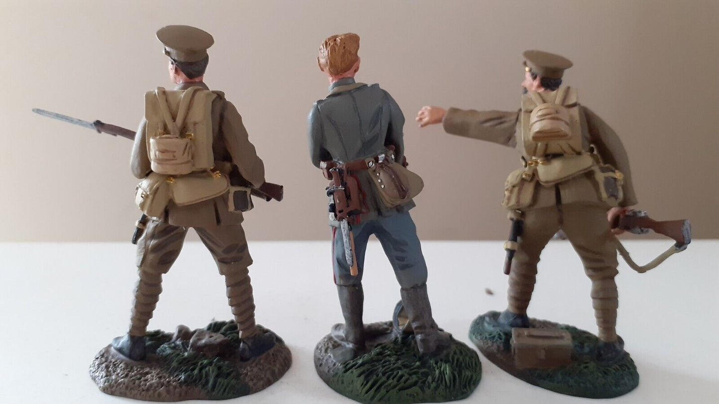 Britains ww1 fusiliers with prisoner 1:32 metal 17690 2005