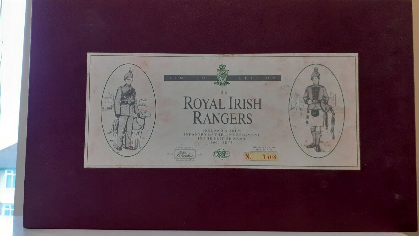 Britains 5192 limited edition made in 1992 royal Irish rangers