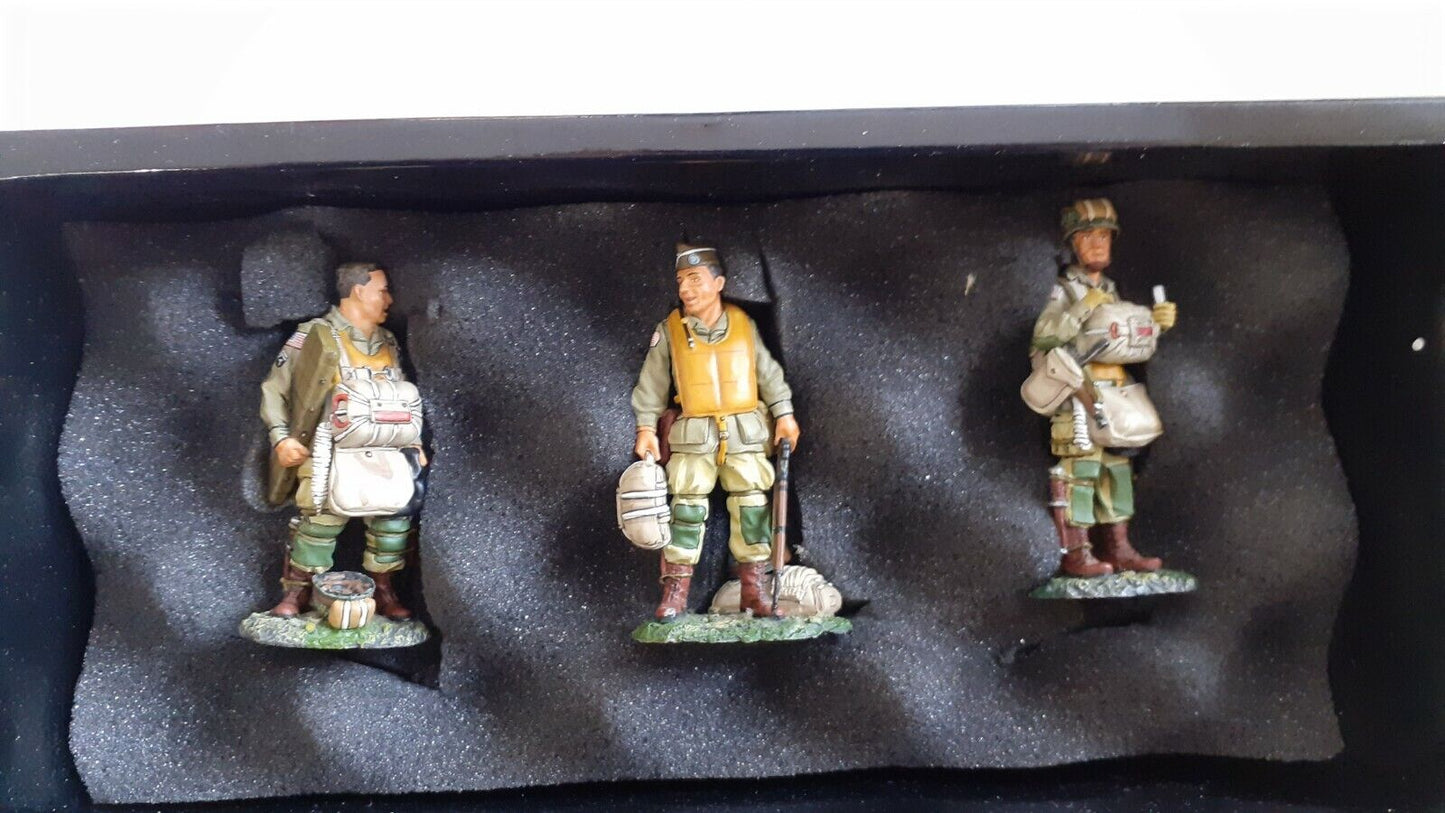 King and country usa us  ww2  boxed 1:30  dd31 dd031 101st 82nd airborne paras