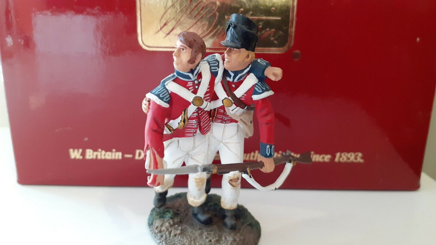 britains 17988 napoleonic hougoumont Waterloo coldstream guards wounded boxed