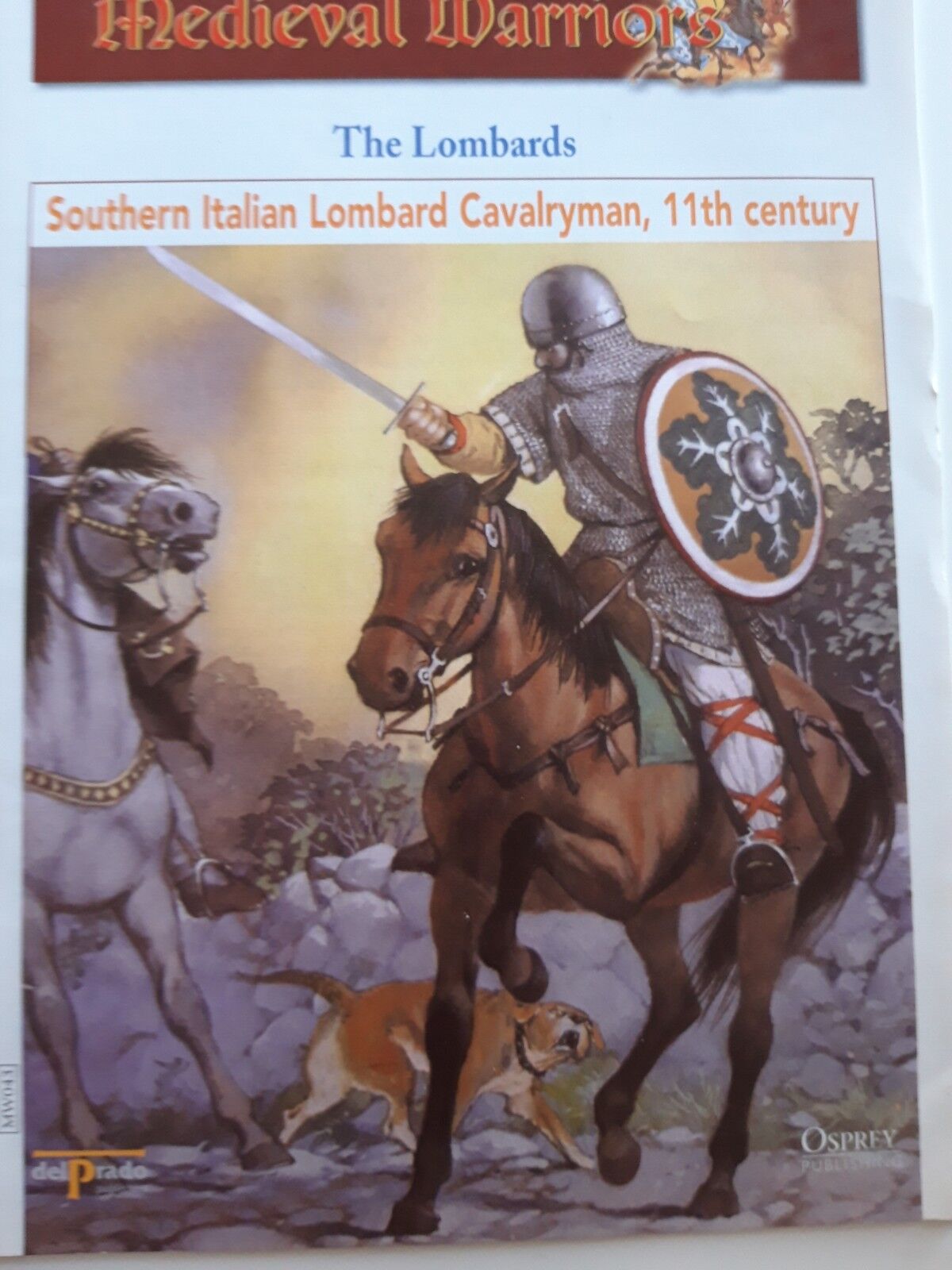 Del prado medieval warriors italy lombard 11th cent. 1:30 cavalry  43