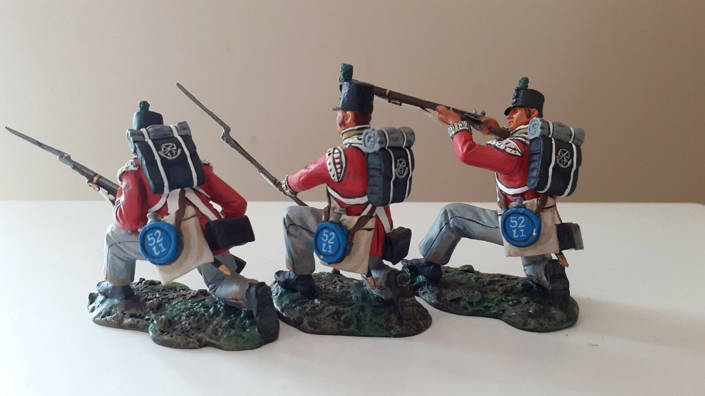 Patriot models Waterloo Napoleonic 52nd regt foot 6 figs 1:30