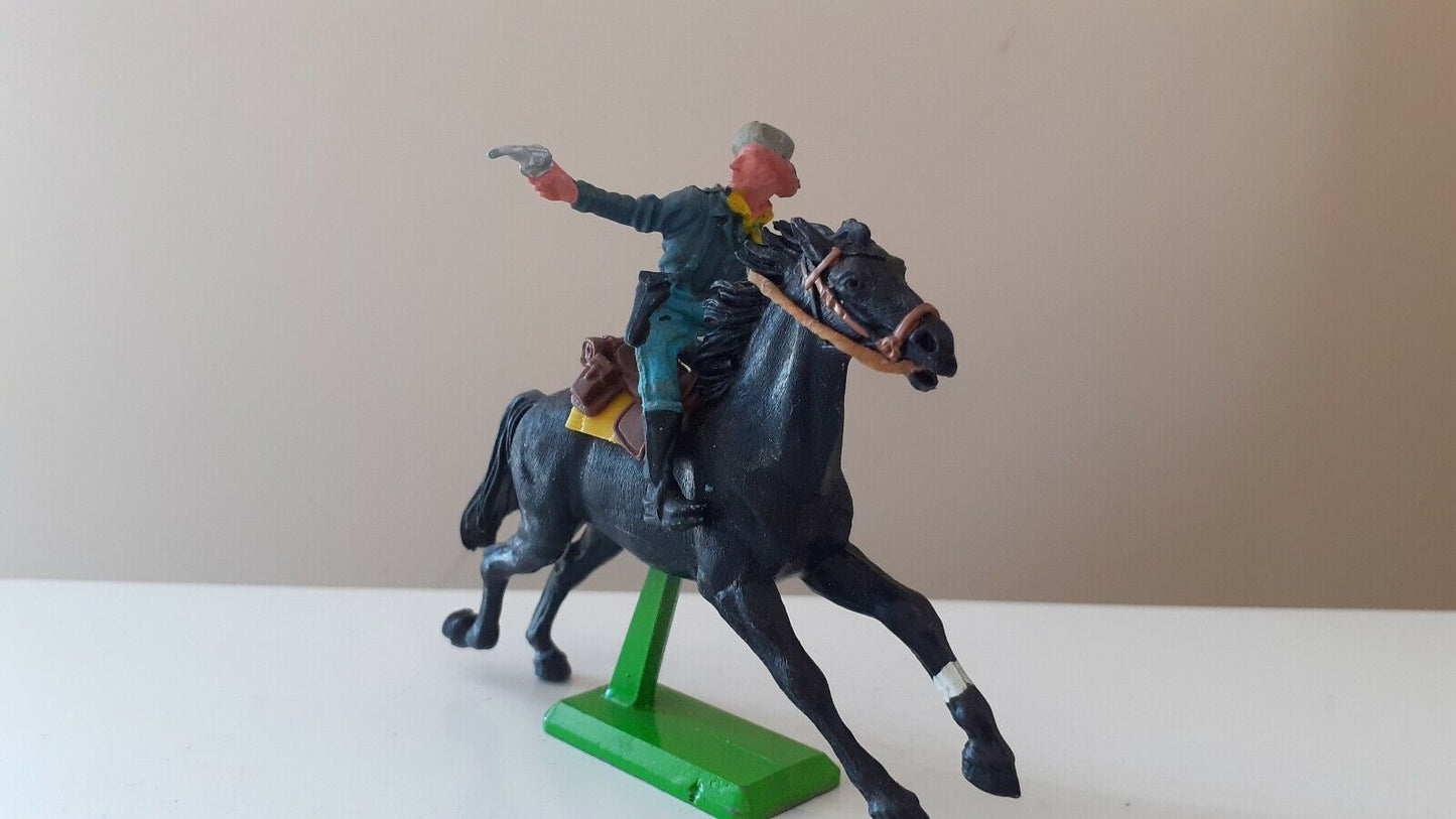 Britains deetail wild west 7th cavalry 1970s 1:32  b1